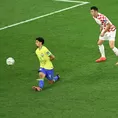 El agónico gol de Croacia para el 1-1 ante Brasil  