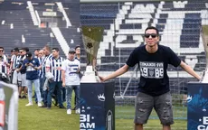 Alianza Lima: Hinchas posan en Matute con las copas de 2021 y 2022 - Noticias de alianza-universidad