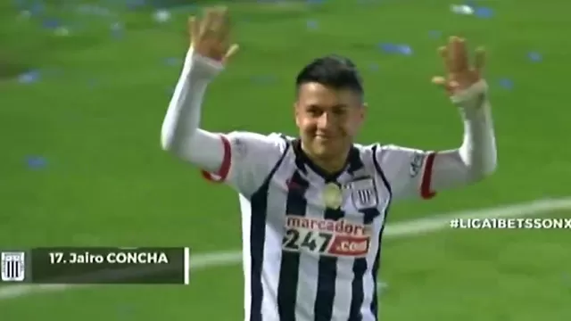 Alianza Lima vs. San Martín: Jairo Concha anotó el 4-0 para los íntimos