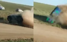 Brutal accidente en un rally en Argentina: 6 segundos dando vueltas de campana - Noticias de argentina