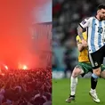 ¡Una fiesta! Así se vive en Melbourne el Argentina vs. Australia