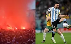¡Una fiesta! Así se vive en Melbourne el Argentina vs. Australia - Noticias de peruanos-mundo