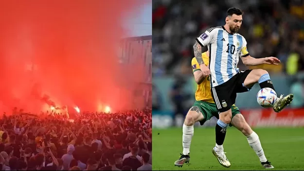 ¡Una fiesta! Así se vive en Melbourne el Argentina vs. Australia