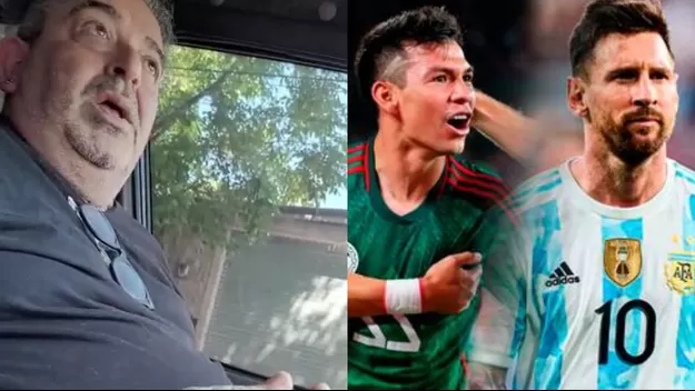 ¿Actuación de la nieta durante el Argentina vs. México?: No hay chance