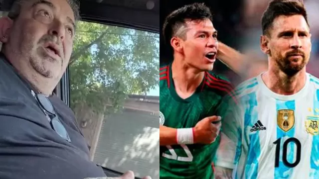 ¿Actuación de la nieta durante el Argentina vs. México?: &quot;No hay chance&quot;