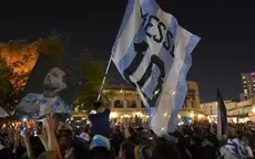 Argentina vs. Polonia: Impresionante banderazo albiceleste previo al crucial duelo - Noticias de bayern munich