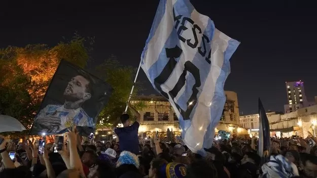Argentina vs. Polonia: Impresionante banderazo albiceleste previo al crucial duelo