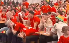 ¡Así sufrieron en Gales la derrota de su selección contra Irán! - Noticias de gales
