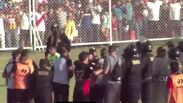 Atlético Grau vs. Melgar: Arequipeños se fueron contra el árbitro tras finalizar el partido