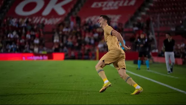 Barcelona vs. Mallorca: Lewandowski anotó golazo tras burlar a rival con genial enganche