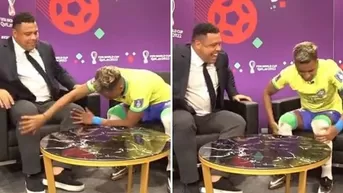 Brasil vs. Suiza: El 'Fenómeno' Ronaldo entrevistó a Rodrygo que se 'untó' con su magia