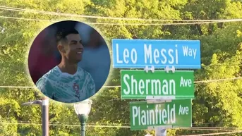 La calle Leo Messi donde los niños son fans de Cristiano Ronaldo