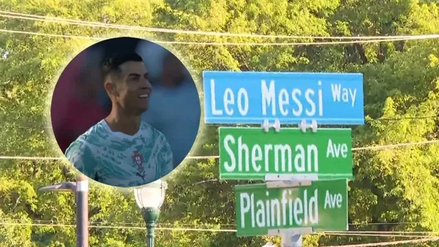 Calle Leo Messi en Nueva Jersey, Estados Unidos, donde niños son fans de Cristiano Ronaldo. | Video y captura: América Deportes