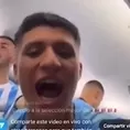 Catriel Cabellos celebra título de Racing contra el Boca de Advíncula y Zambrano