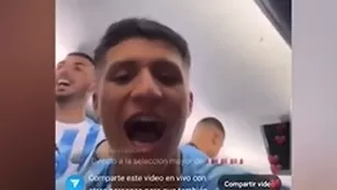 Catriel Cabellos celebra título de Racing contra el Boca de Advíncula y Zambrano