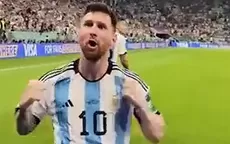 ¡La celebración de Messi en primera fila! - Noticias de palmeiras