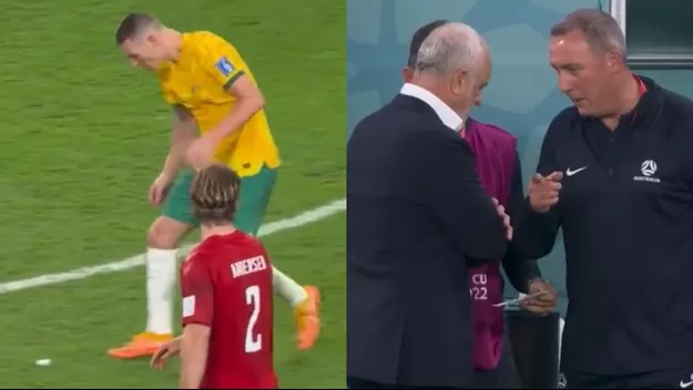 Como ante Perú en el repechaje: Australia 'roba' apuntes y clasifica a octavos del Mundial