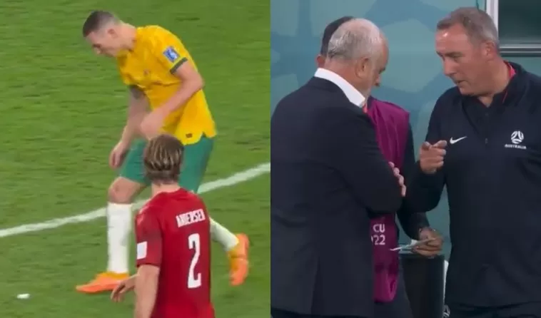 Como ante Perú en el repechaje: Australia 'roba' apuntes y clasifica a octavos del Mundial