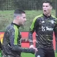 Cristiano Ronaldo: La genial &#39;huacha&#39; a Lisandro Martínez con burla incluida