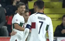 Cristiano Ronaldo y un extraño gesto tras gol de Diogo Jota ante República Checa - Noticias de palmeiras