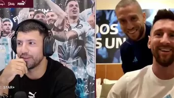 ¿Cuántas personas vieron el vivo del 'Kun' Agüero y Messi en las redes sociales?