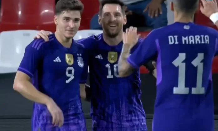 Di María Messi Y Gol De Julián Álvarez Argentina Abrió El Marcador