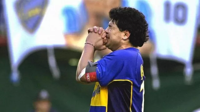 Despedida de Maradona (10/11/2001)
