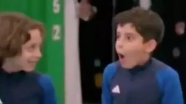 La emotiva reacción de los niños cuando conocen a sus ídolos mundialistas