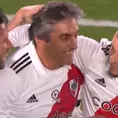 Enzo Francescoli marcó un golazo en el partido de despedida de Leo Ponzio