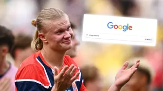 Google sorprendió a millones de hinchas tras rendirle curioso homenaje a Erling Haaland al colocarlo en búsqueda / Foto: Reuters - Dylan Martinez
