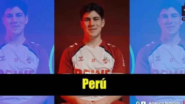 El atacante peruano de 18 años tuvo un divertido encuentro 'ping pong' que se viralizó en Alemania. | AD