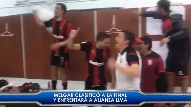¡Los festejos de Melgar en el vestuario luego de la victoria contra Sporting Cristal!