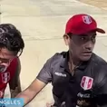 Gianluca Lapadula y un curioso encuentro con un hincha en Los Ángeles