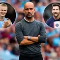 Guardiola se refirió a las diferencias entre Messi y Haaland: ¿Eligió a uno?