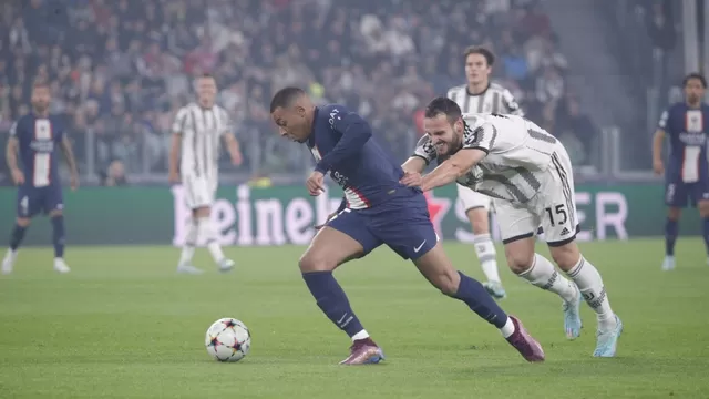 Golazo de Mbappé contra la Juventus. (Fuente: PSG)