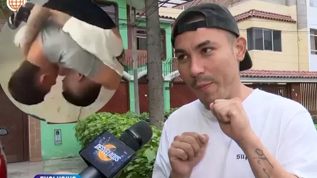 Jean Deza rompe el silencio tras video en el que sale peleando con otra persona 