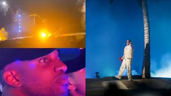 Jefferson Farfán disfrutó del concierto de Bad Bunny en el Estadio Nacional