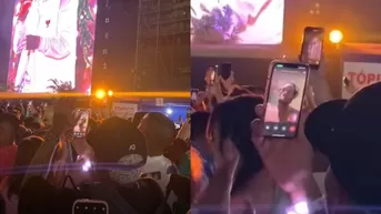 Jefferson Farfán le transmitió a André Carrillo el concierto de Bad Bunny