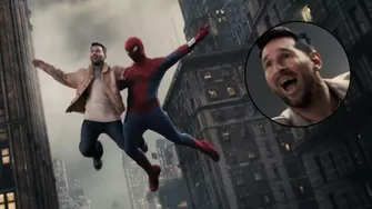 Lionel Messi conoció a Spiderman y recorrieron New York. Foto: Captura / Video: @SpiderManMovie