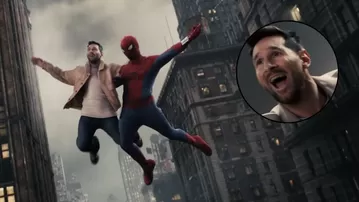 Lionel Messi sorprende al aparecer en video promocional de Spiderman