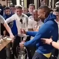 Luis Advíncula bailó y se robó el show en los festejos de Boca Juniors