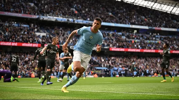 Manchester City: Doble enganche y golazo con huacha incluida de Joao Cancelo