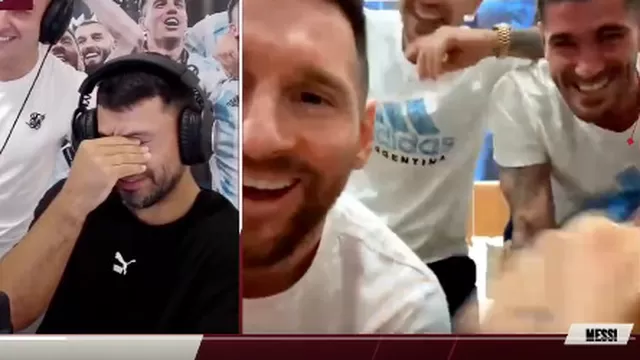 Messi, De Paul, ‘Papu’ y Paredes se ríen del amigo del ‘Kun’ Agüero