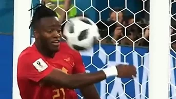   Michy Batshuayi recuerda Rusia 2018 y se burla de sí mismo