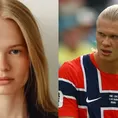 Modelo rusa impacta al mundo por su enorme parecido con Erling Haaland