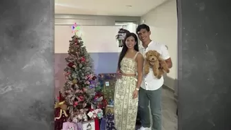 Los jugadores que integran el plantel de Universitario celebraron la llegada del Niño Jesús a su estilo. | AD