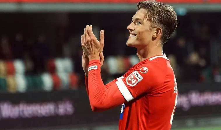 Oliver Sonne dio una genial asistencia en goleada del Silkeborg IF ante Næstved BK
