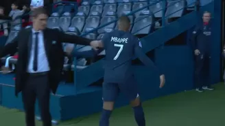 PSG: Kylian Mbappé y un gesto subido de tono que hizo tras la goleada de su equipo