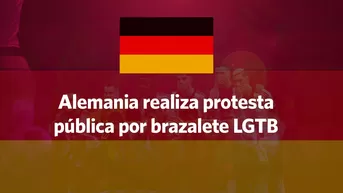 Qatar 2022: Alemania realiza protesta pública por brazalete LGTB