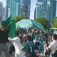 La reacción de los hinchas de Arabia Saudita con el gol de remontada ante Argentina